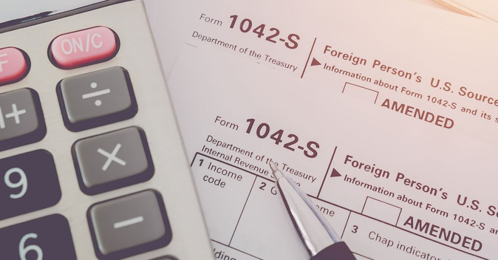 Important Reminder for Property Management Companies - Form 1042-S required to report rental income for foreign owners of US rental property