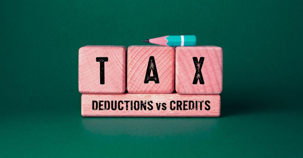 The Difference Between Tax Deductions and Tax Credits